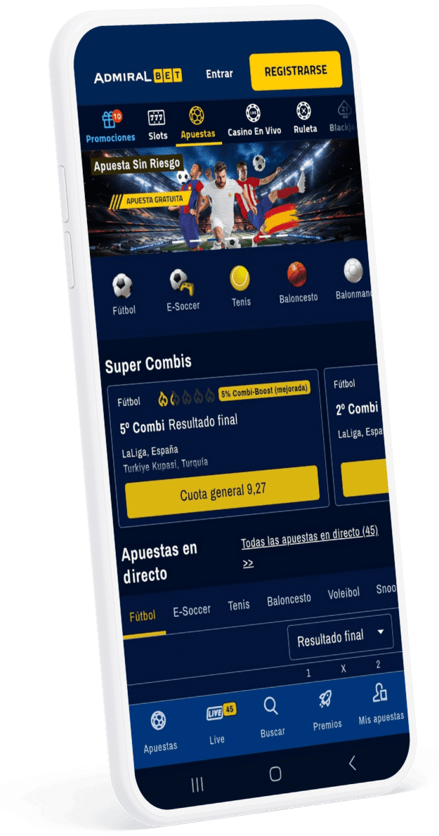 App de AdmiralBet