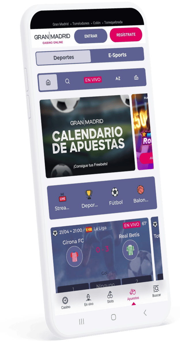 App de Casino Gran Madrid Betting