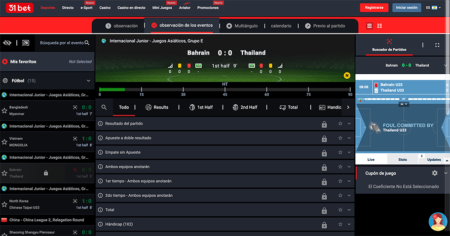 31bet streaming