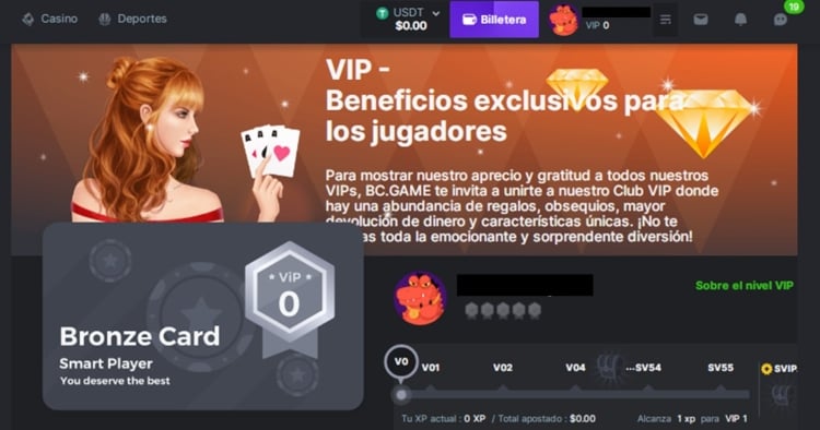Bcgame club vip