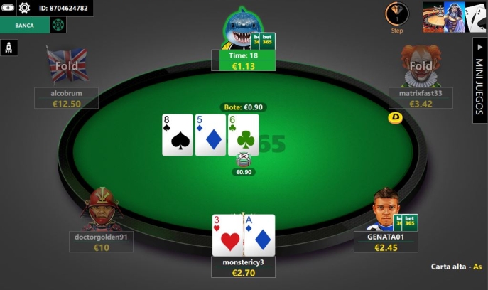 Bet365 poker screenshot2