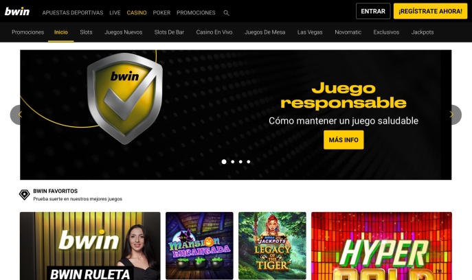 Bwin casino screenshot