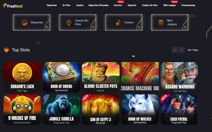 Resena de casino freshbet