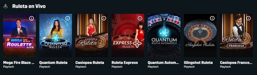 Ruletas en vivo dazn bet casino