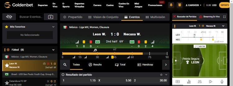 Goldenbet live