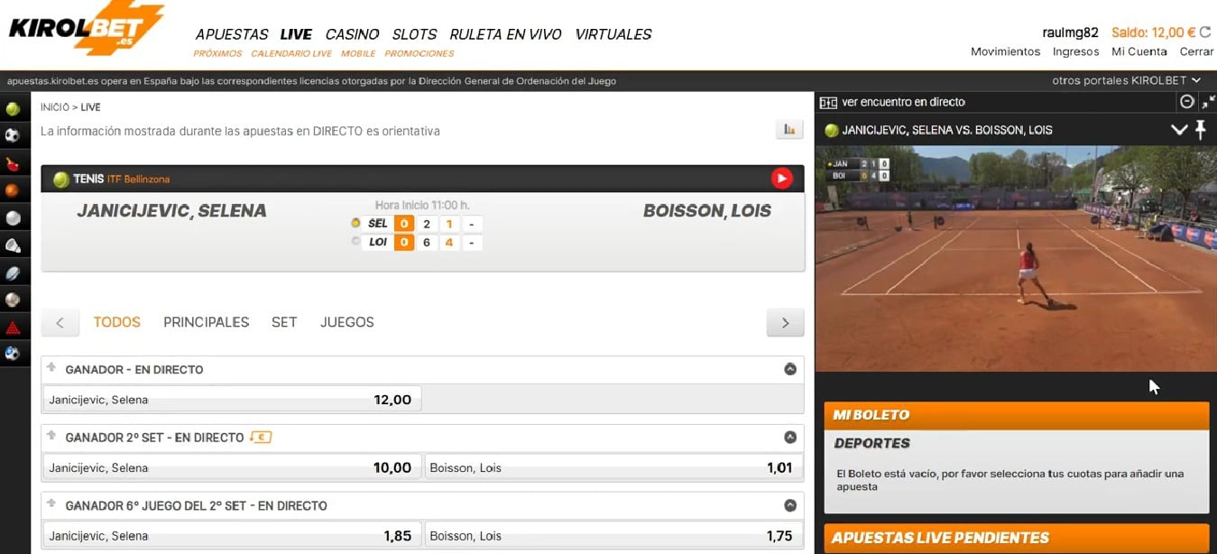 Kirolbet streaming AD24