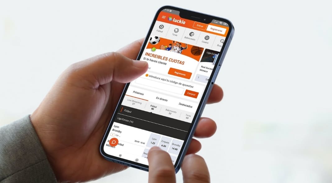 Aplicación luckia app apuestas