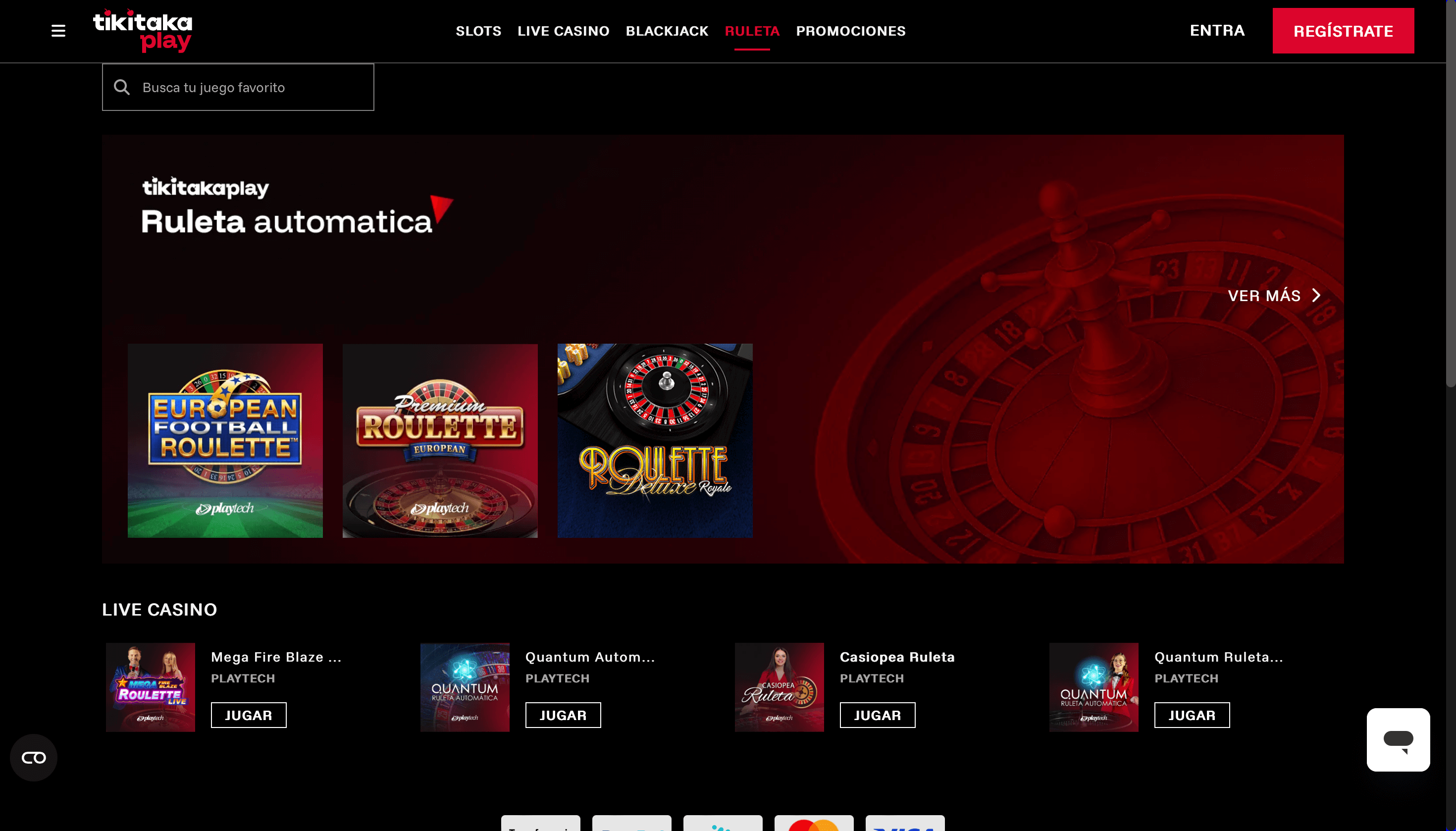 Tikitakaplay casino ruleta