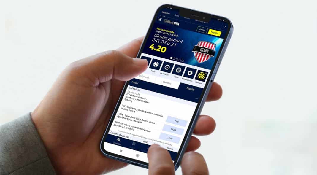 William Hill app de apuestas deportivas online
