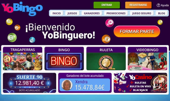 Yobingo screenshot