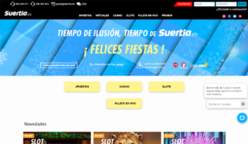 Versión móvil de Suertia